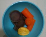 Foto langkah ke 2 dari resep MPASI 7 bulan Ubi+Wortel+kuning telur.