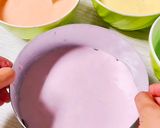Foto langkah ke 5 dari resep Rainbow Cake Ekonomis.