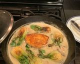 A picture of step 6 of Swordfish sh Fi in a Jalapeño Lemon Butter Sauce.