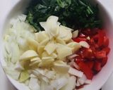 Hình bước làm 1 của món Nấu ăn cùng con: Nước sốt mì Ý ngon thơm dễ làm