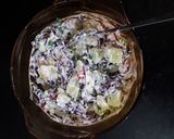 A picture of step 3 of Potato Yogurt Salad.