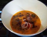 A picture of step 5 of Egusi soup.