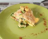 Foto del passaggio 4 della ricetta Millefoglie di frittata#pasqua-rendi-le-uova-protagonista#