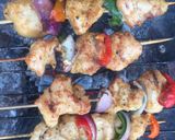 A picture of step 3 of Chicken kebab.