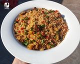 A picture of step 7 of Desi Style Vegetable Fried Rice 🍛🍚💛💚❤.