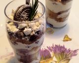 Áfonyás, szedres pohár desszert gluténmentesen recept fázis 4 fotója