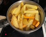 A picture of step 2 of Baked Fish and Chips.