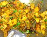 બટેટા ની સૂકી ભાજી રેસીપી સ્ટેપ3ફોટો