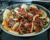 Foto do passo 5 de Abóbora Japonesa com Brócolis e Batata, Gratinados ao Forno
