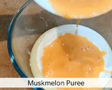 A picture of step 1 of Muskmelon Ice Cream with Three Ingredients.