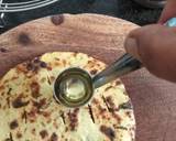 Dry Methi Leaves In Missi Roti On Tava recipe step 7 photo