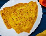 A picture of step 5 of Dal- oats paratha.