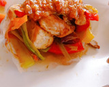 Foto del paso 9 de la receta: Obleas de arroz rellenas 🌯 de verduras con mojo picón 🌶️🌶️🌶️