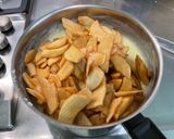Une image de l'étape 10 de Flan aux pommes et vanille.