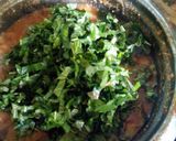 A picture of step 5 of Tuwon shinkafan miyan taushe.