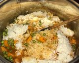 Hamis “rizseshús” - vegetáriánus 🥕🧅 recept fázis 7 fotója