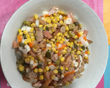 Foto del paso 3 de la receta: Ensalada de pasta de pajaritas