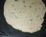 पालक और प्याज़ के पराठे (palak aur pyaz ke parathe recipe in Hindi) रेसिपी चरण 4 फोटो