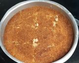 A picture of step 2 of Basbousa sweet recipe.