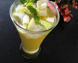 Hình bước làm 5 của món Trà táo bạc hà