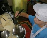 صورة لخطوة 2 من وصفة 🍥🍥 أساور بقلاوة الشوكولاتة 🍫🍫