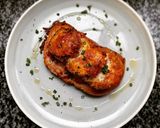 Foto del paso 7 de la receta Torrada de berenjenas empanadas rellenas de sobrasada gratinadas
