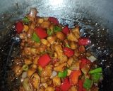 Foto langkah ke 5 dari resep Ayam Kungpao.