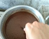 Foto langkah ke 2 dari resep Puding Brownies.