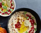 A picture of step 7 of Muttabal Middle Eastern style Aubergine Dip.
