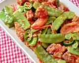 Foto langkah ke 4 dari resep Tumis Tempe Kapri.