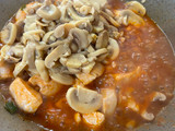 One pot Pasta - Fideos moñitos con pollo, champiñones y más 🍄