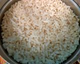 A picture of step 2 of Idli dosa batter Kerala style.