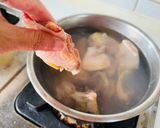 䕃鳯梨苦瓜雞湯 電鍋料理 綠野農莊文昌雞的食譜步驟4照片
