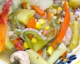 Foto del paso 4 de la receta: Estofado de cerdo y verduras 🍲