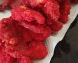 A picture of step 6 of Cheetos Flamin Hot Fried Chicken.