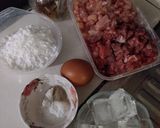 Foto langkah ke 1 dari resep Bakso sapi ayam.