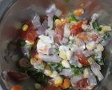 A picture of step 2 of Corn Sandwiches.