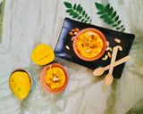 A picture of step 4 of Mango shrikhand ❤️😋😋😋😋😋❤️.