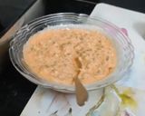 A picture of step 3 of Sprouts raita.