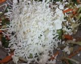 A picture of step 1 of Veg. Patiala.