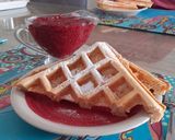 Foto del paso 3 de la receta: Waffles veganos
