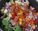 Foto del paso 6 de la receta: Fideos Tirabuzón con Vegetales