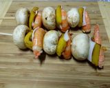 Foto del paso 3 de la receta: Brochetas de Camarón y Champiñon