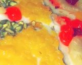 صورة لخطوة 3 من وصفة كنافه مع مهلبيه ومكسرات وفواكه 🍓🍇🍒