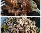 Foto langkah ke 3 dari resep Empal gepuk suwir khas Sunda (#prRamadhan_palingkaporit).