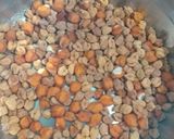 A picture of step 1 of Kala Chana Chaat.