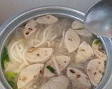 รูปขั้นตอนการทำที่ 2 ของ ก๋วยจั๊บหม้อหุงข้าว