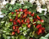 Foto del paso 5 de la receta: Paella vegetariana de celebración 🥂