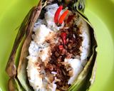 Foto langkah ke 8 dari resep Nasi Bakar (rice Cooker).