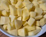 Une image de l'étape 1 de Poêlée de gésiers pomme de terre 🥔 champignons 🍄.